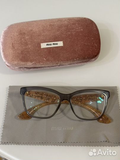 Очки miu miu оправа с диоптриями