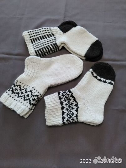 Носки с орнаментом