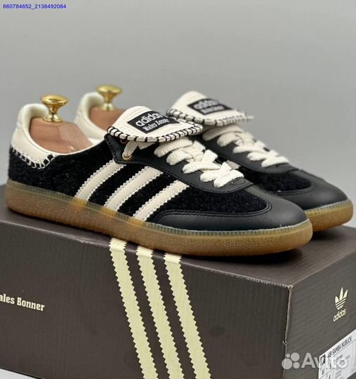 Кроссовки Adidas Samba & Wales Bonner (Арт.72787)