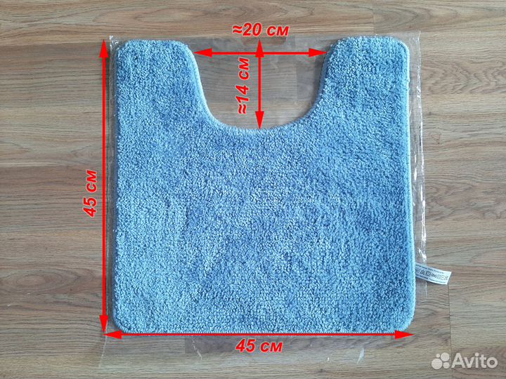 Коврик для туалета новый