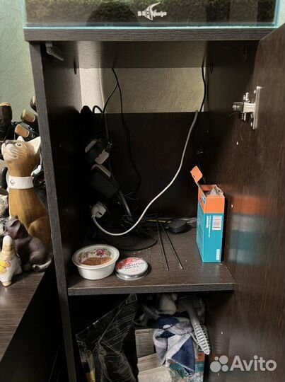 Аквариум с тумбой Биодизайн кубик 50 лит