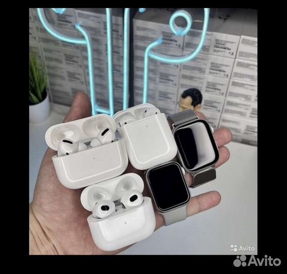 Наушники airpods (все виды) + доставка