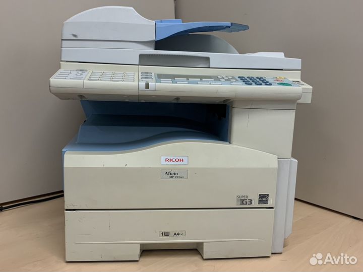 Мфу лазерное Ricoh Aficio MP171SPF, пробег 117258