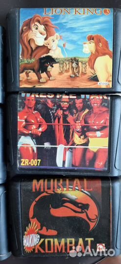 Картриджи сега sega