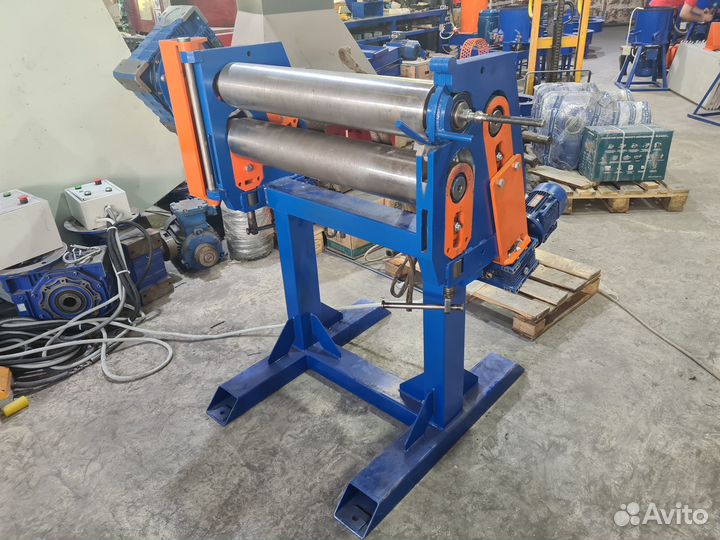 Вальцы, трех валковые электромеханические вальца о