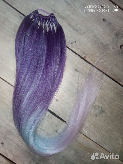 Съёмный хвостик для девочки