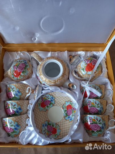 Чайный сервиз из фарфора 6/15