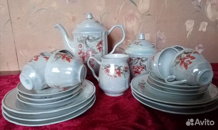 Чайно кофейный сервиз