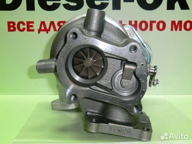Турбина двс 1HD-FTE без егр куллера 17201-17040