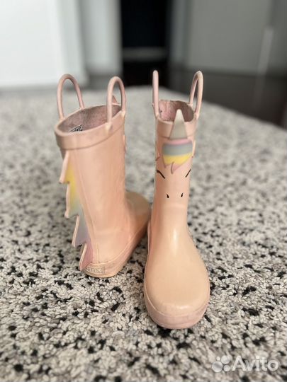 Резиновые сапоги carters для девочки