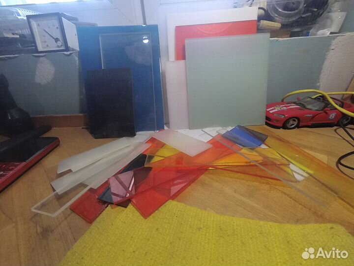 Обрезки оргстекла