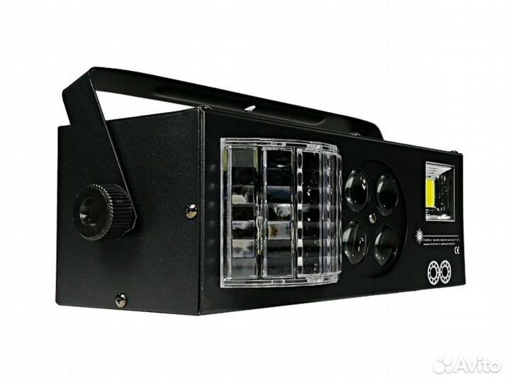 Лазер Лучи Узоры Строб Световой прибор 4 в 1