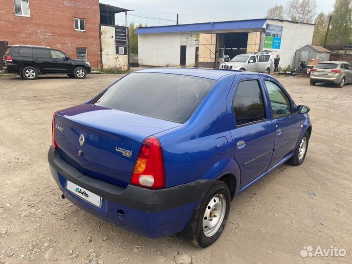 Renault Logan 1.6 МТ, 2007, 262 000 км