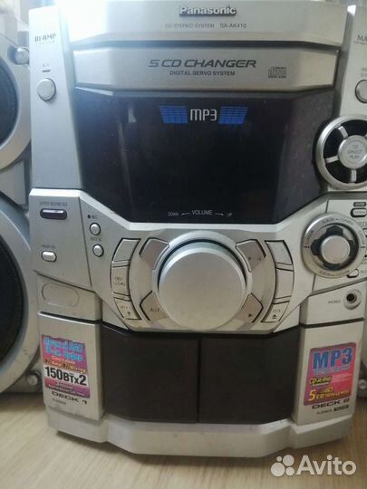 Музыкальный центр panasonic sa ak 410