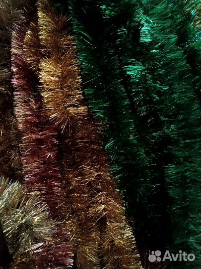 Мишура новогодняя