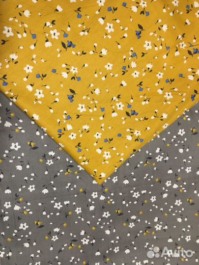 Ткань, отрезы, хлопок