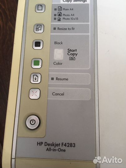 Принтер мфу HP deskjet f4283