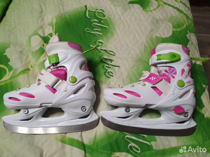 Коньки детские 30-33 размер, раздвижные
