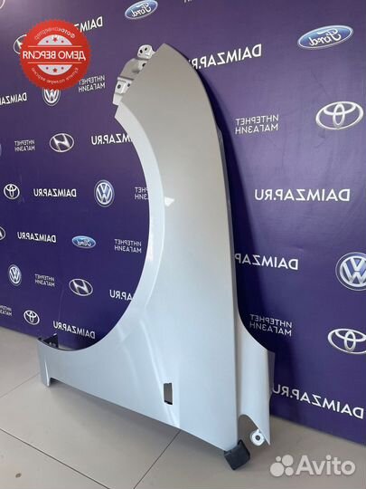 Крыло левое Chevrolet Cruze (2009-2013) сереб. GAN