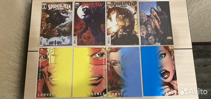 Комиксы DC/Marvel на английском