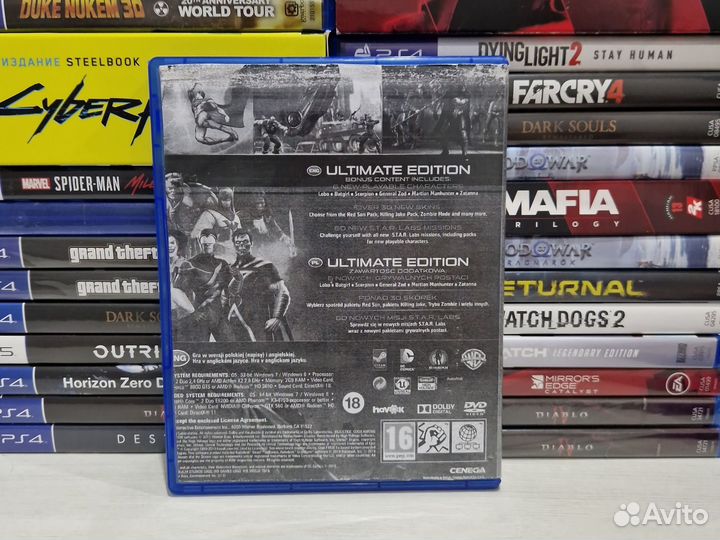 Injustice gods among us ultimate edition ps4