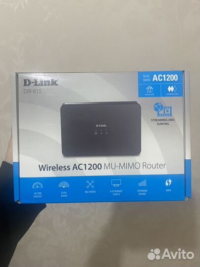 Wi-Fi роутер d-link dir-815