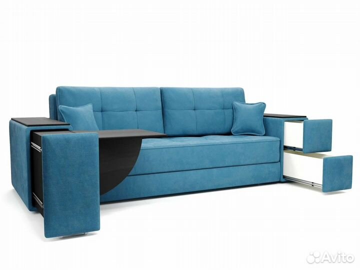 Диван со столом и ящиками