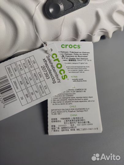 Crocs salehe bembury pollex кроксы женские