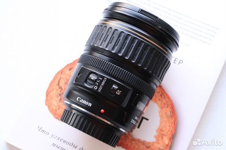 Объектив Canon EF 28-135 IS USM+бленда (сост сред)