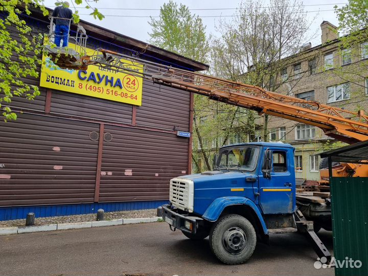 Аренда и услуги телескопической автовышки, 250 кг, 18 м