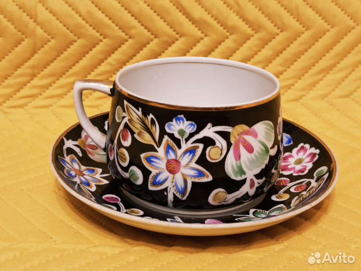 Большая чайная пара бочка Вербилки