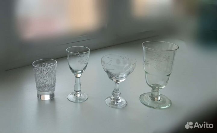Рюмки фужеры советские