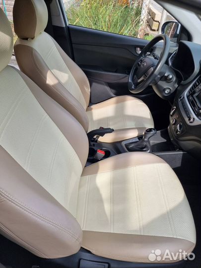 Чехлы на Hyundai Solaris