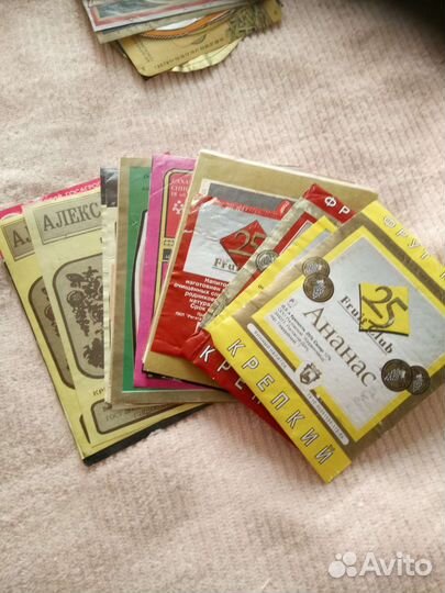 Этикетки от бутылок