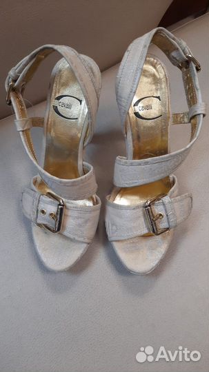 Босоножки Just Cavalli кожа