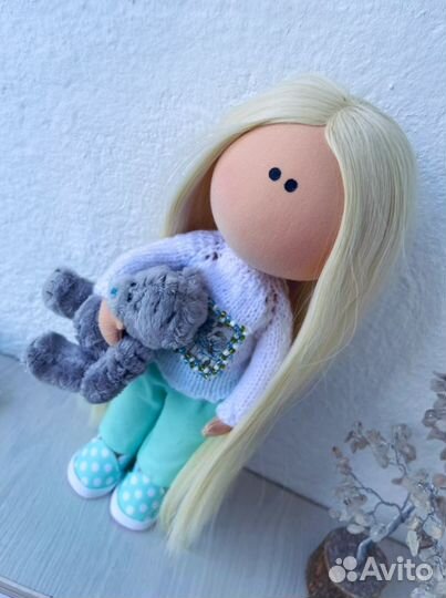 Кукла Текстильная, съёмная одежда