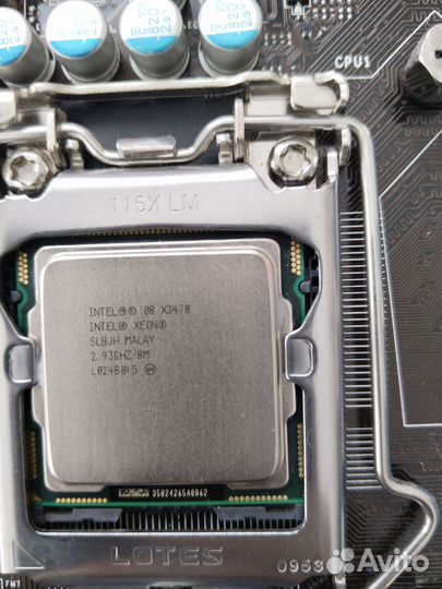 Процессор core i7 870 Xeon 3470