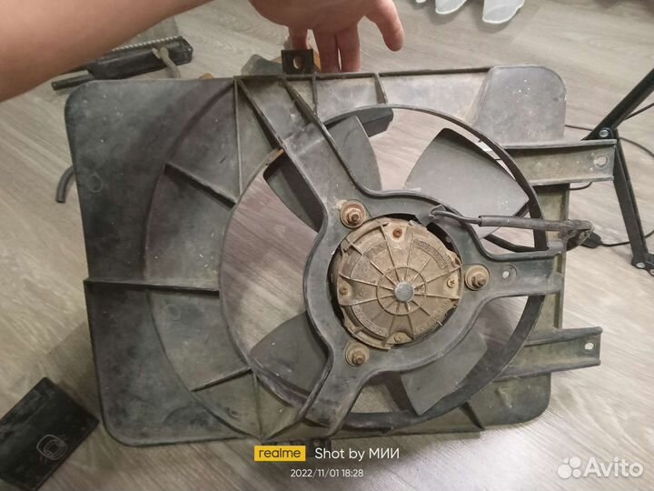 Вентилятор охлаждения ваз 2110