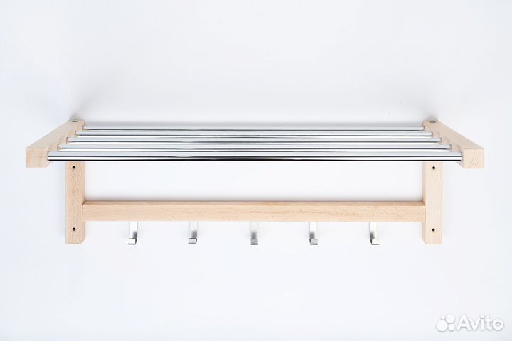 Вешалка настенная с полкой IKEA Чусиг