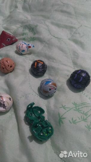 Бакуганы с карточками