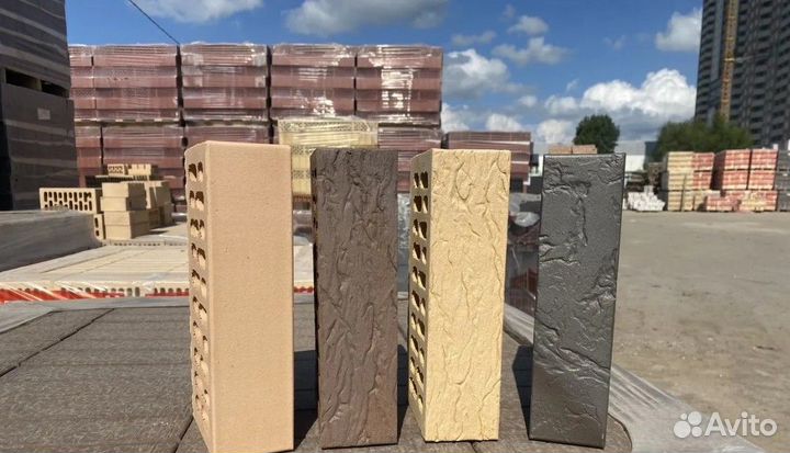 Кирпич облицовочный флеш