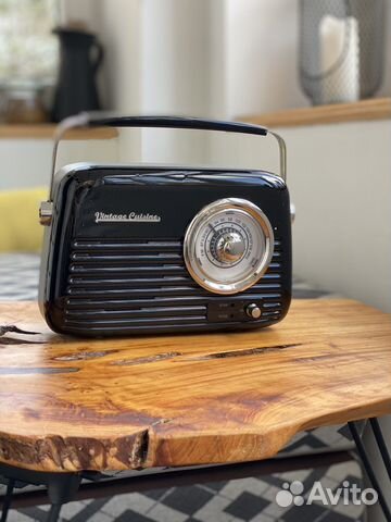 Блютуз колонка - радиоприемник vintage cuisine