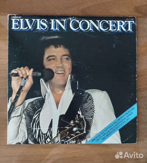 Elvis in concert 2LP винил