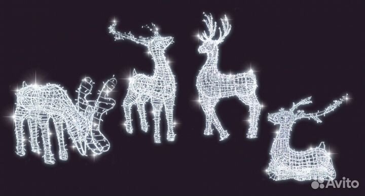 Новогодний олень