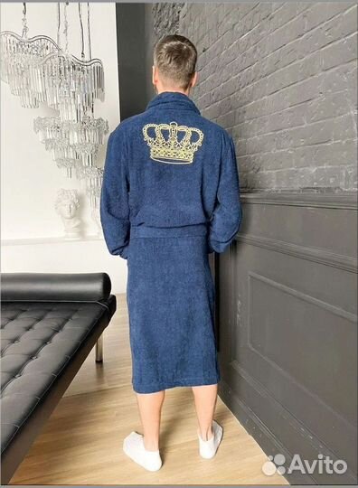 Халат мужской махровый