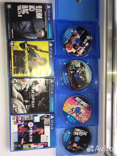 Игры на дисках ps4 Русский