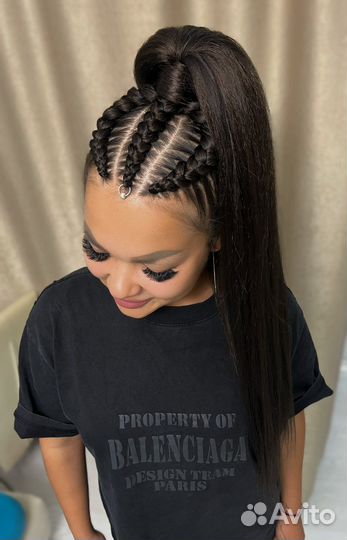 Афрокосы, афрокудри, канекалон