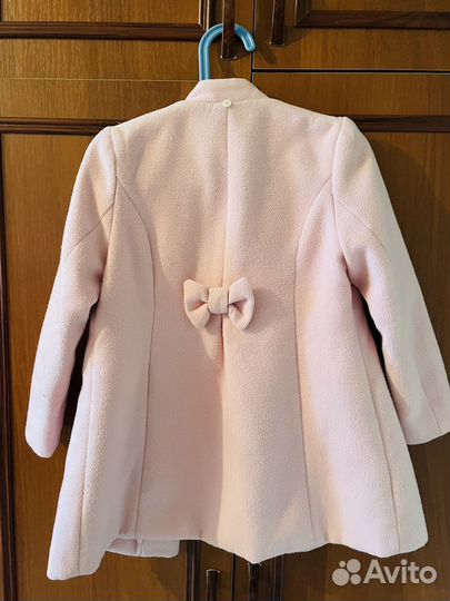 Пальто для девочки 116 весна