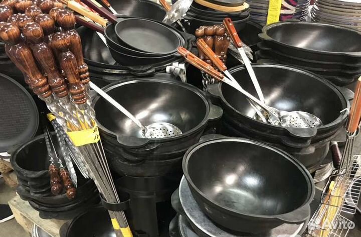 Казан чугунный