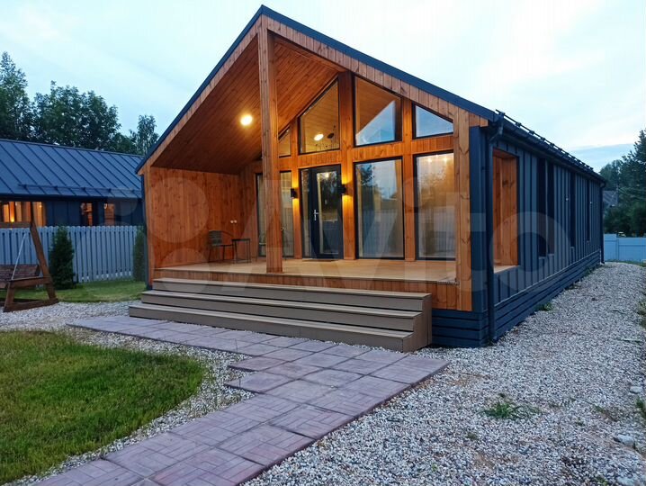 Дом 99,5 м² на участке 8 сот.